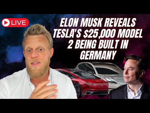Elon Musk reveals Tesla's $25,000 Model 2 being built in Germany