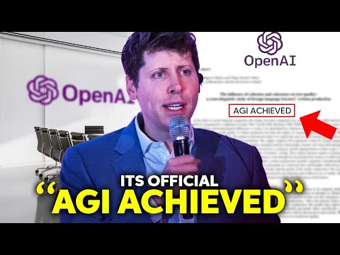 BREAKING: OpenAI INSIDER Drops BOMBSHELL "AGI Achieved"