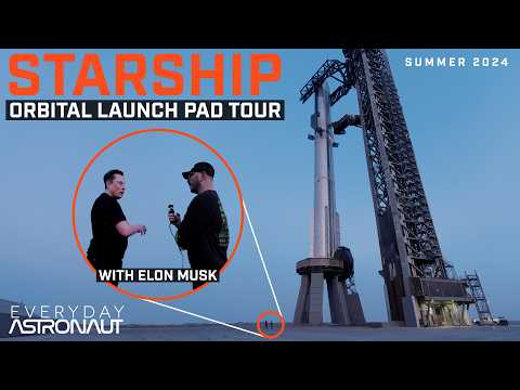 See Starship and the Orbital Launch Pad w/ Elon Musk