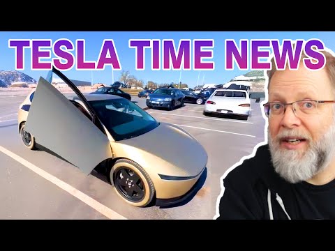 Cybercab Sneak Peek in Daylight | Tesla Time News 426