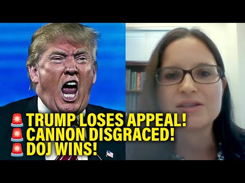 BREAKING: Appeals Court STRIKES DOWN Judge Aileen Cannon Jurisdiction in Trump Stolen Document Case