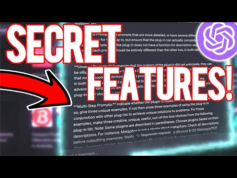 ChatGPT Plugins Have HIDDEN Functions: How to Reveal Them! (PROMPT)