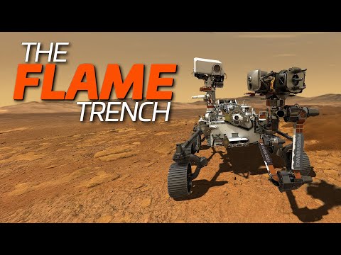Potential Bio Signatures on Mars? - The Flame Trench