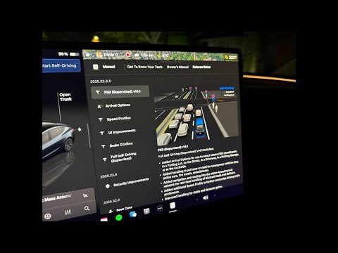 FSD V14.1 First Drive