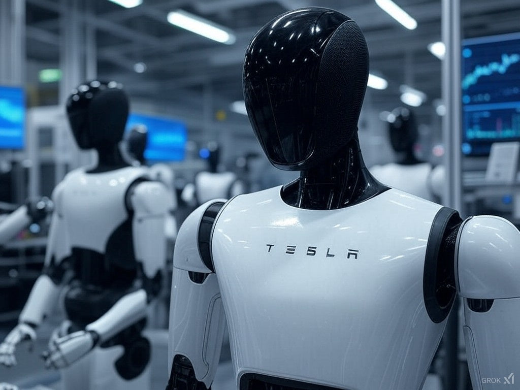 You WON’T BELIEVE What Tesla’s Robots Are Doing