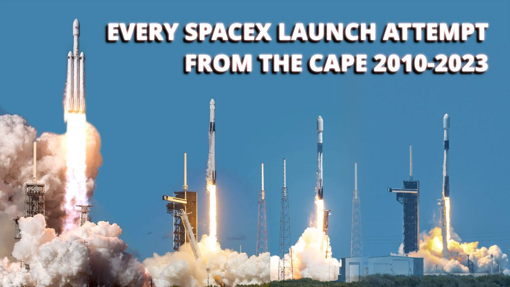 Every SpaceX Launch Attempt From Cape Canaveral 2010-2023
