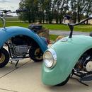 Designer Transforms Vintage Volkswagen Beetles into Adorable Minibikes